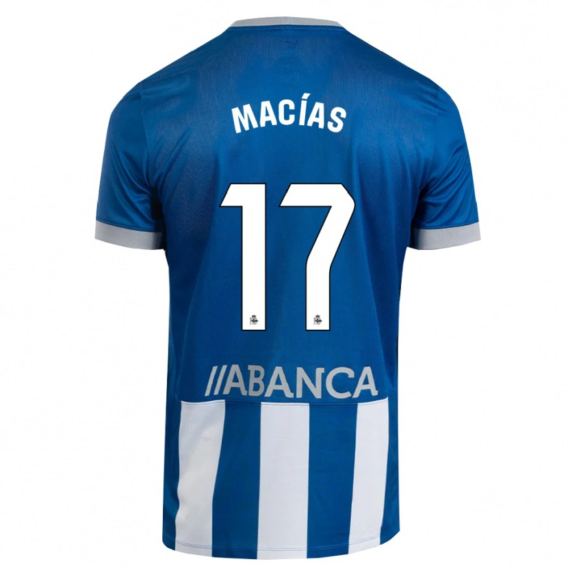 Danxen Damen Luisao Macías #17 Blau Grau Weiß Heimtrikot Trikot 2026/27 T-Shirt