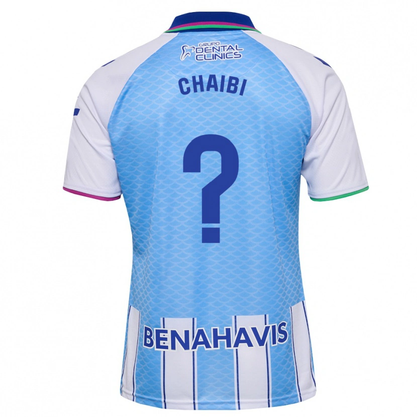 Danxen Damen Achraf Chaibi #0 Tief Himmelblau Weiß Heimtrikot Trikot 2026/27 T-Shirt