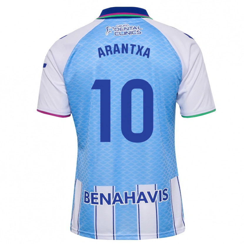 Danxen Damen Arantxa Medina Torreblanca #10 Tief Himmelblau Weiß Heimtrikot Trikot 2026/27 T-Shirt