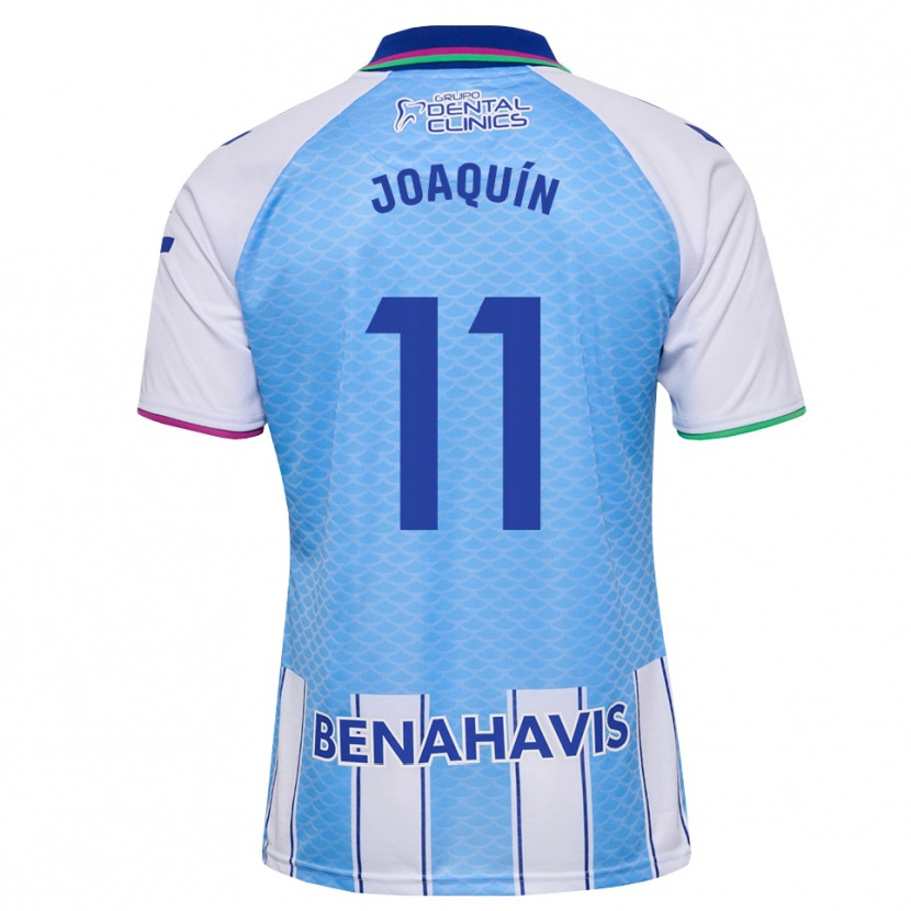 Danxen Damen Joaquín Muñoz #11 Tief Himmelblau Weiß Heimtrikot Trikot 2026/27 T-Shirt