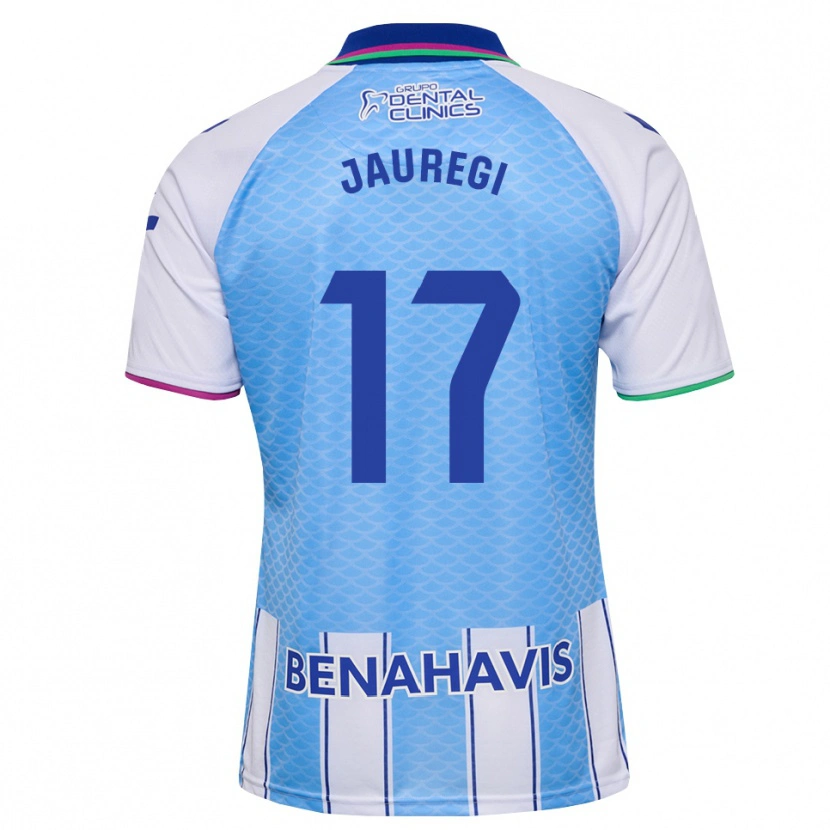 Danxen Damen Eneko Jauregi #17 Tief Himmelblau Weiß Heimtrikot Trikot 2026/27 T-Shirt