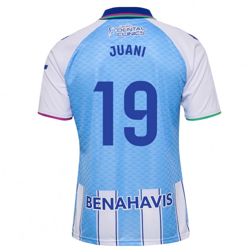 Danxen Damen Juan Francisco Fernández Martin #19 Tief Himmelblau Weiß Heimtrikot Trikot 2026/27 T-Shirt