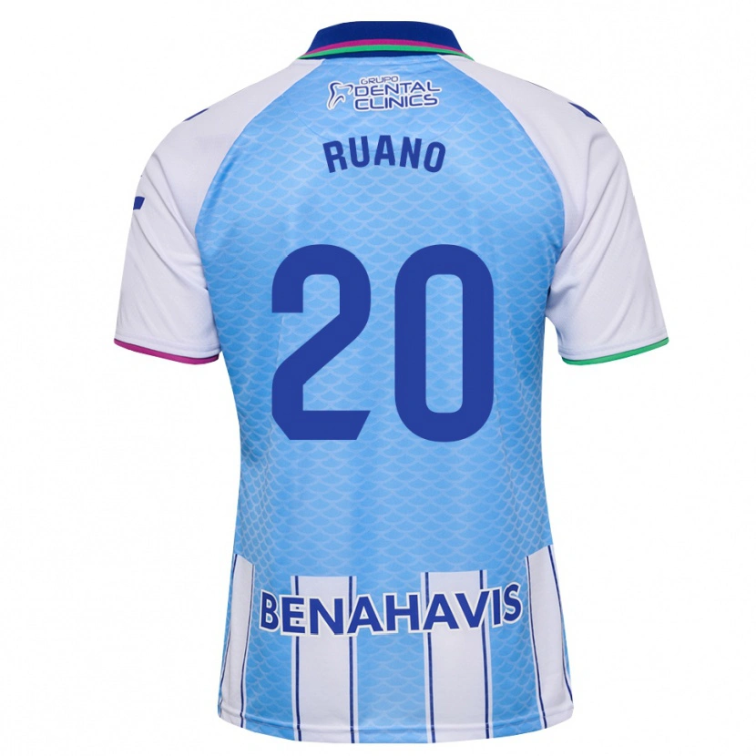 Danxen Damen Celia Ruano #20 Tief Himmelblau Weiß Heimtrikot Trikot 2026/27 T-Shirt