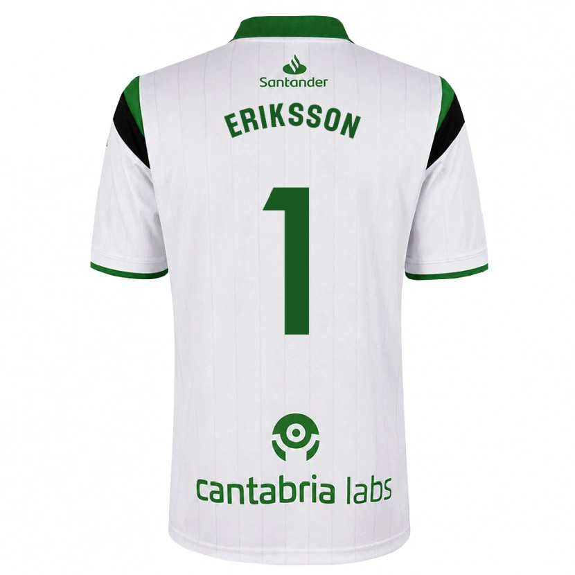 Danxen Damen Simon Eriksson #1 Weißgrün Schwarz Heimtrikot Trikot 2026/27 T-Shirt