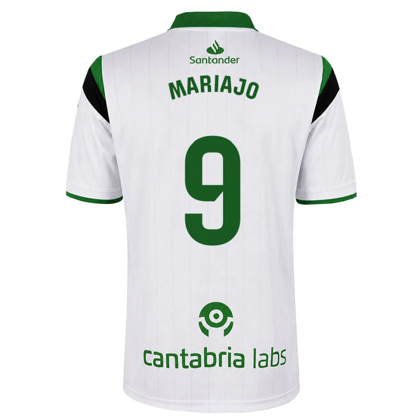 Danxen Damen María José Gutiérrez Díaz #9 Weißgrün Schwarz Heimtrikot Trikot 2026/27 T-Shirt