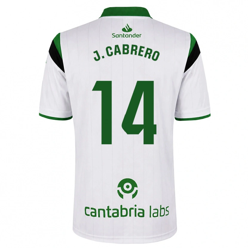 Danxen Damen Jimena Cabrero De La Llama #14 Weißgrün Schwarz Heimtrikot Trikot 2026/27 T-Shirt