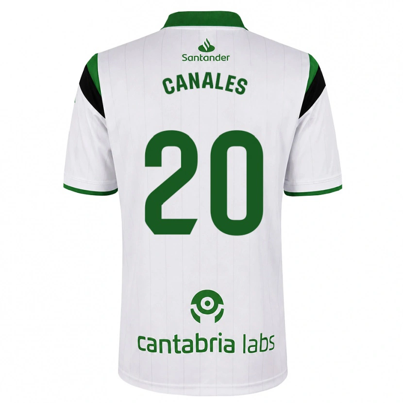 Danxen Damen Sergio Canales #20 Weißgrün Schwarz Heimtrikot Trikot 2026/27 T-Shirt