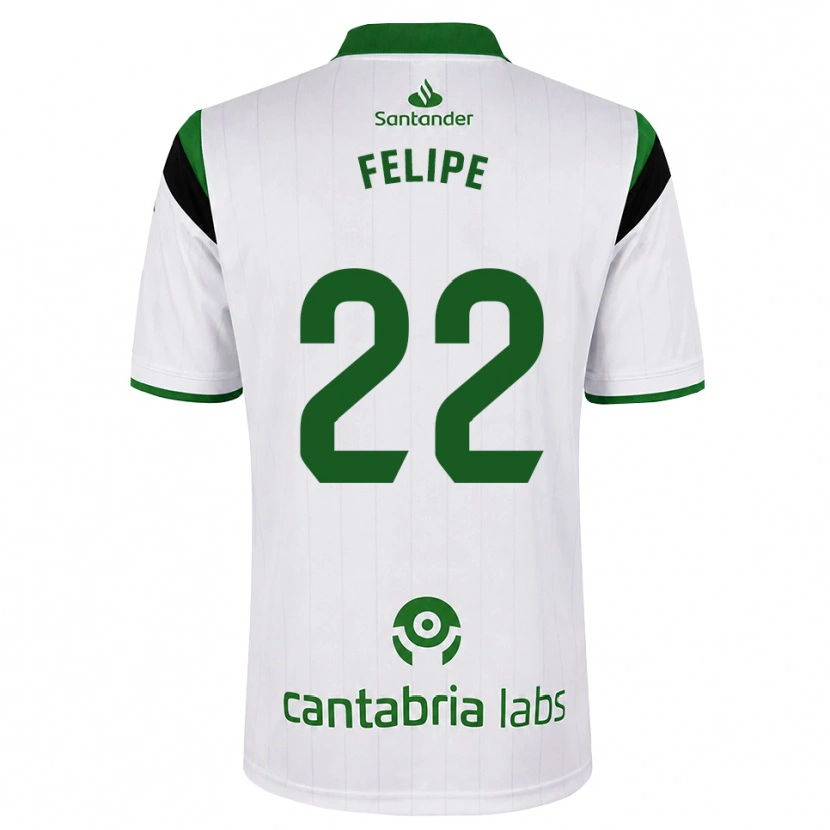 Danxen Damen Pedro Felipe #22 Weißgrün Schwarz Heimtrikot Trikot 2026/27 T-Shirt