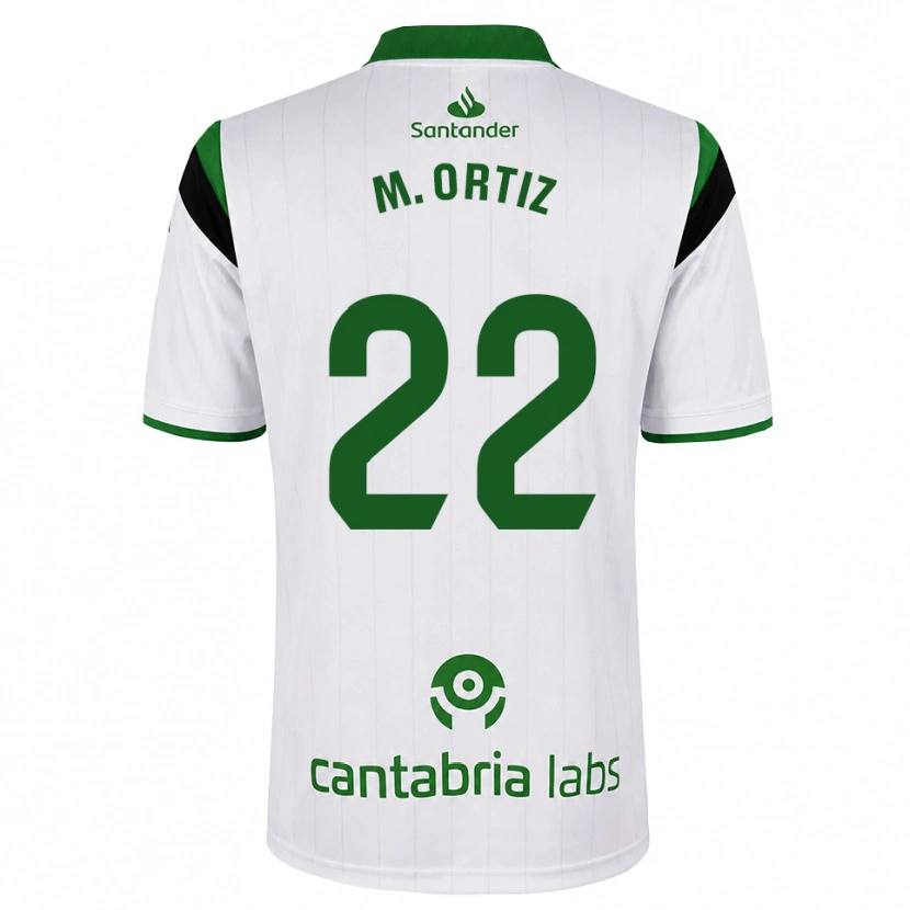 Danxen Damen María Ortiz Heras #22 Weißgrün Schwarz Heimtrikot Trikot 2026/27 T-Shirt