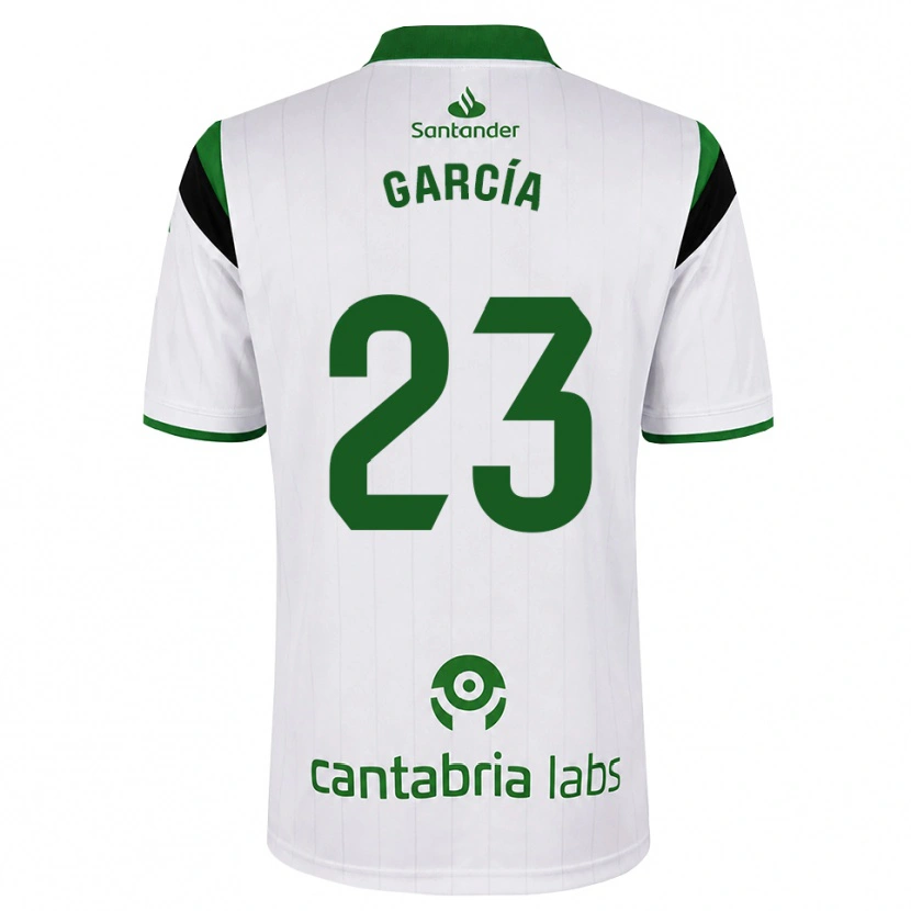 Danxen Damen Mario García #23 Weißgrün Schwarz Heimtrikot Trikot 2026/27 T-Shirt