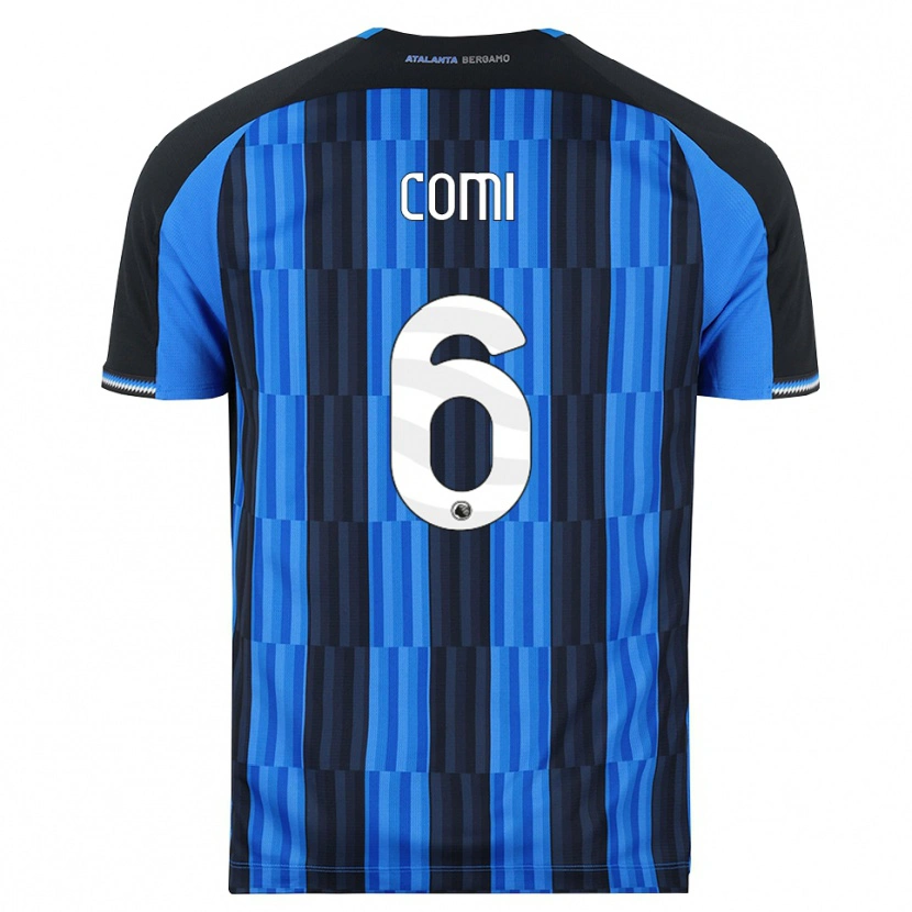 Danxen Damen Pietro Comi #6 Blau Schwarz Rot Heimtrikot Trikot 2026/27 T-Shirt