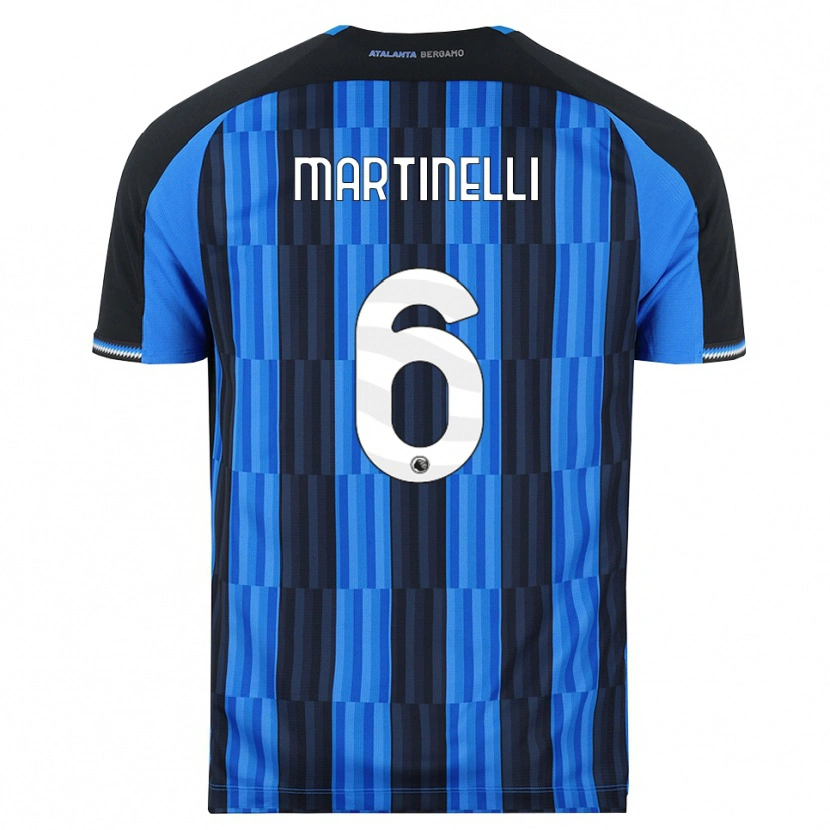 Danxen Damen Gabriel Martinelli #6 Blau Schwarz Rot Heimtrikot Trikot 2026/27 T-Shirt