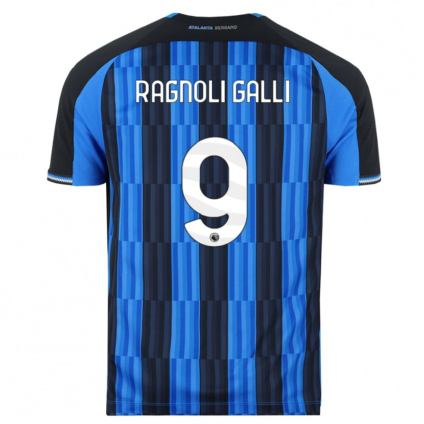 Danxen Damen Federico Ragnoli Galli #9 Blau Schwarz Rot Heimtrikot Trikot 2026/27 T-Shirt