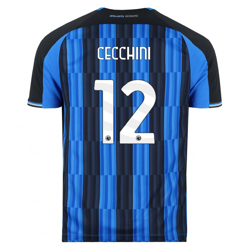 Danxen Damen Filippo Cecchini #12 Blau Schwarz Rot Heimtrikot Trikot 2026/27 T-Shirt