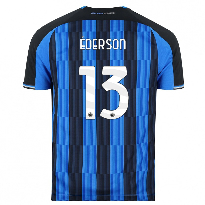 Danxen Damen Éderson José Dos Santos Lourenço Da Silva #13 Blau Schwarz Rot Heimtrikot Trikot 2026/27 T-Shirt