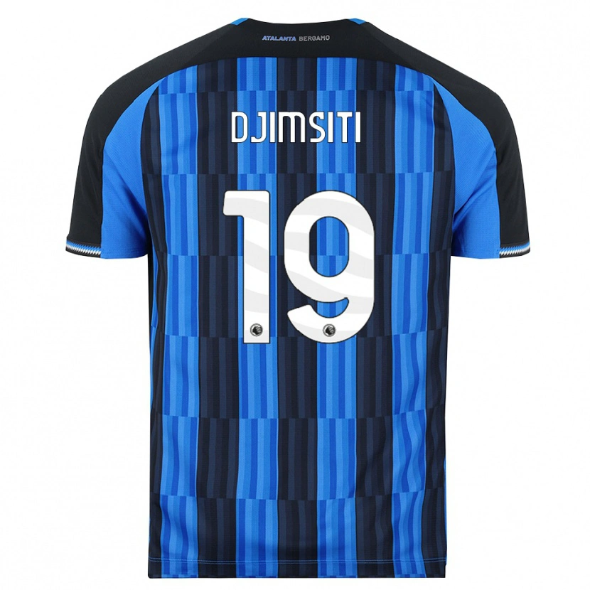 Danxen Damen Berat Djimsiti #19 Blau Schwarz Rot Heimtrikot Trikot 2026/27 T-Shirt