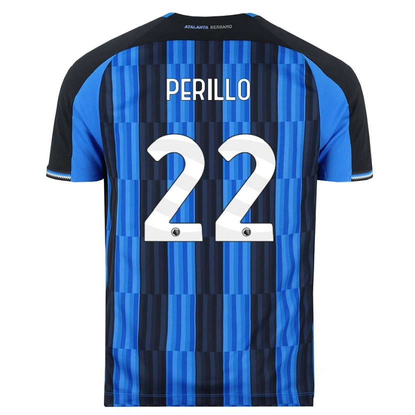 Danxen Damen Diego Perillo #22 Blau Schwarz Rot Heimtrikot Trikot 2026/27 T-Shirt