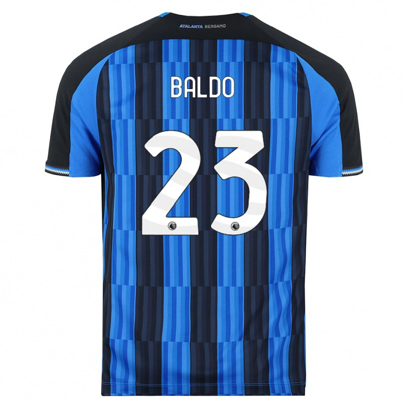 Danxen Damen Nicolò Baldo #23 Blau Schwarz Rot Heimtrikot Trikot 2026/27 T-Shirt