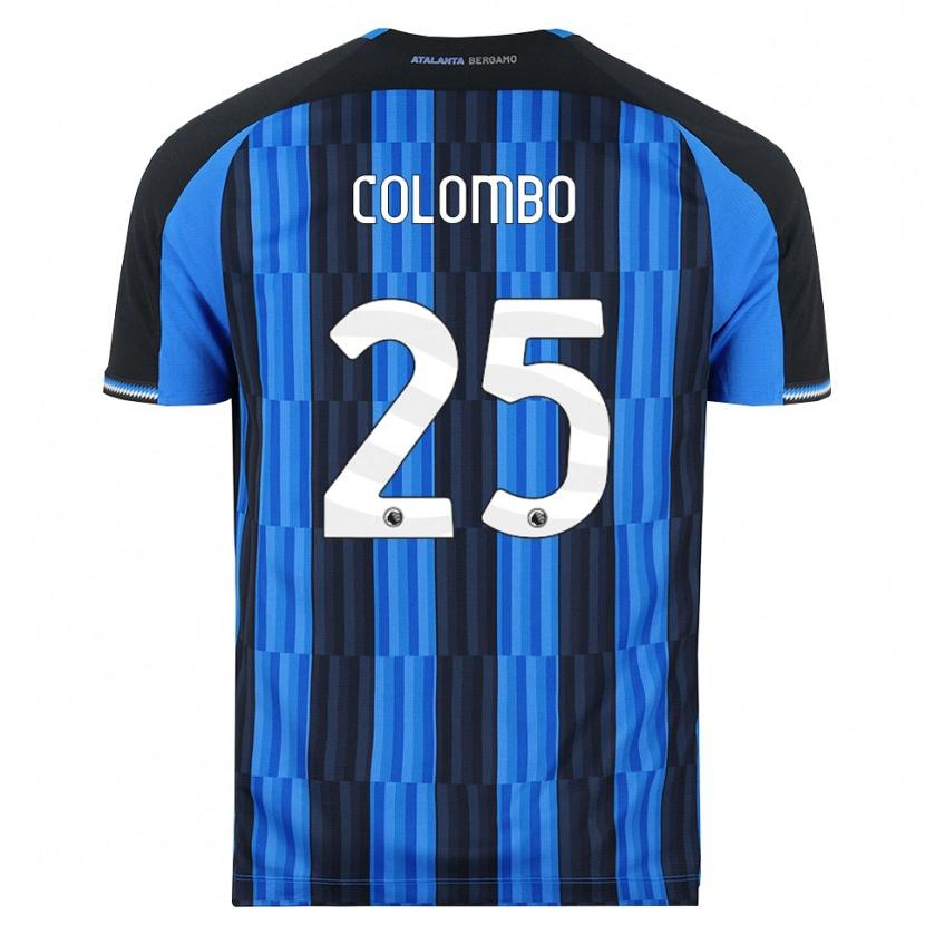 Danxen Damen Matteo Colombo #25 Blau Schwarz Rot Heimtrikot Trikot 2026/27 T-Shirt