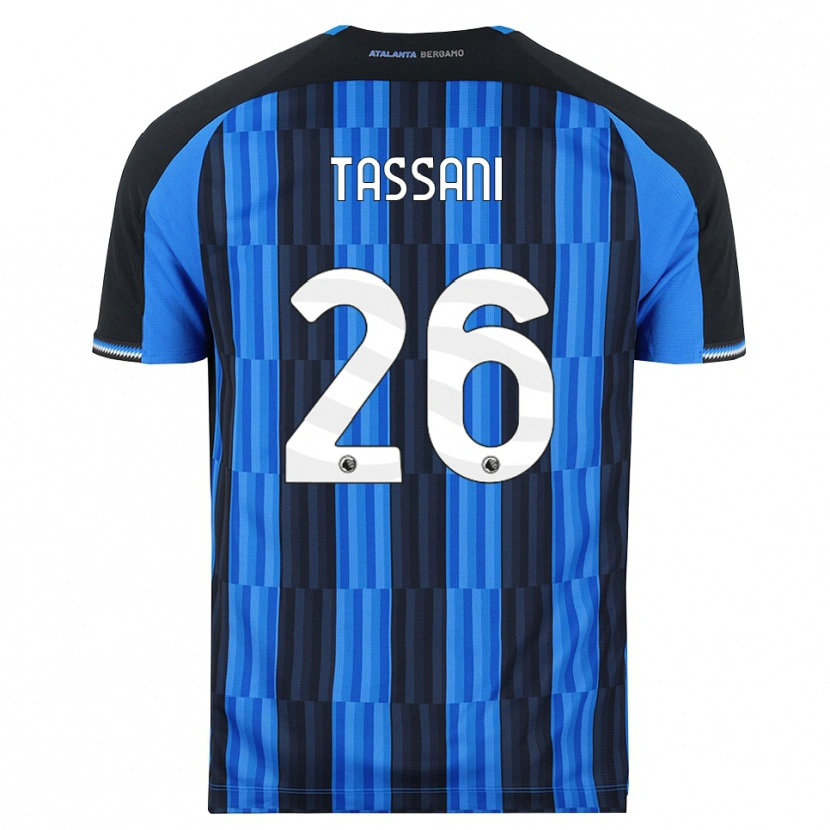 Danxen Damen Alessandro Tassani #26 Blau Schwarz Rot Heimtrikot Trikot 2026/27 T-Shirt