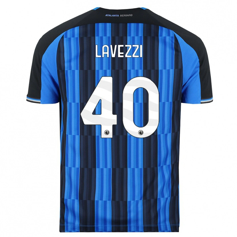 Danxen Damen Filippo Lavezzi #40 Blau Schwarz Rot Heimtrikot Trikot 2026/27 T-Shirt