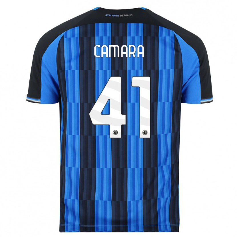Danxen Damen Ibrahima Camara #41 Blau Schwarz Rot Heimtrikot Trikot 2026/27 T-Shirt