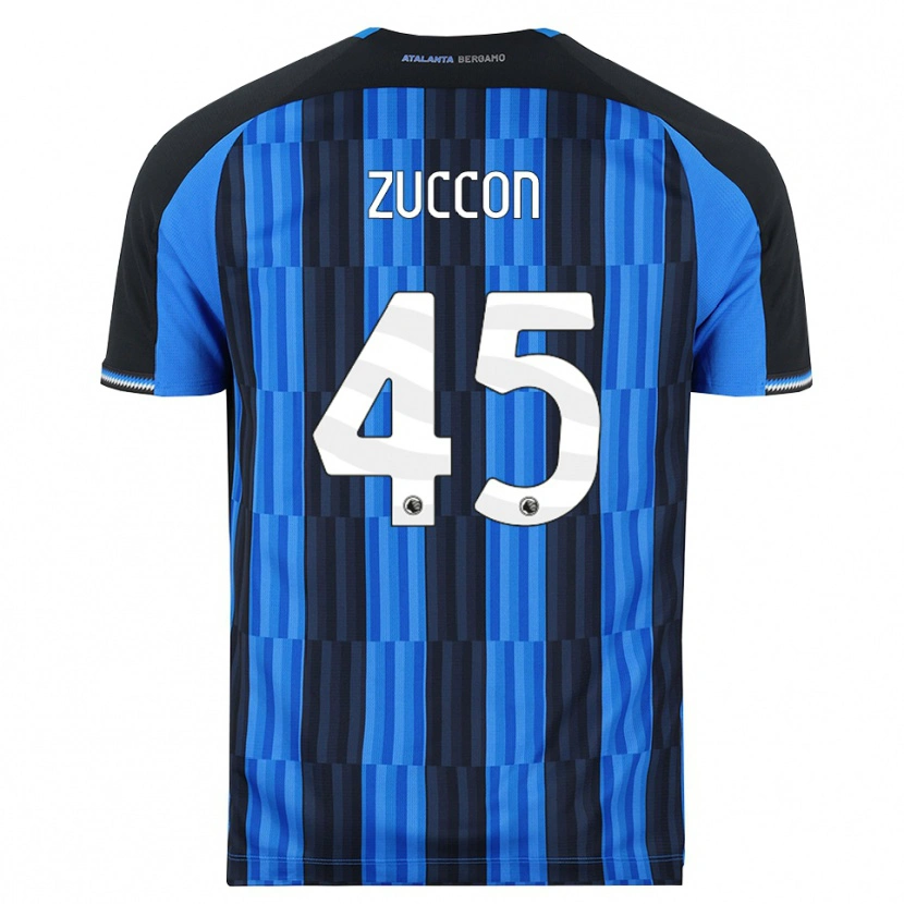 Danxen Damen Federico Zuccon #45 Blau Schwarz Rot Heimtrikot Trikot 2026/27 T-Shirt