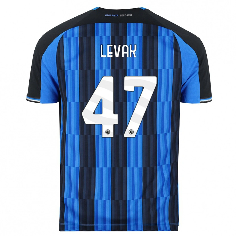 Danxen Damen Sergej Levak #47 Blau Schwarz Rot Heimtrikot Trikot 2026/27 T-Shirt