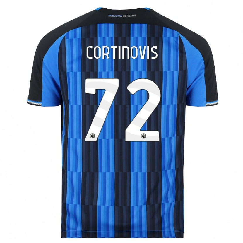 Danxen Damen Alessandro Cortinovis #72 Blau Schwarz Rot Heimtrikot Trikot 2026/27 T-Shirt