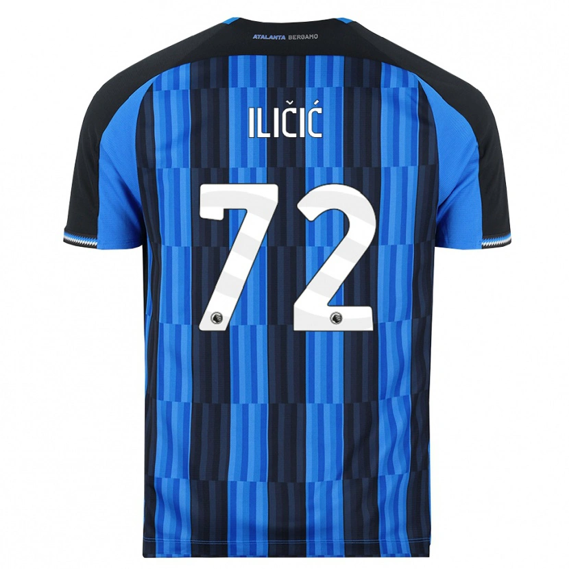 Danxen Damen Josip Ilicic #72 Blau Schwarz Rot Heimtrikot Trikot 2026/27 T-Shirt