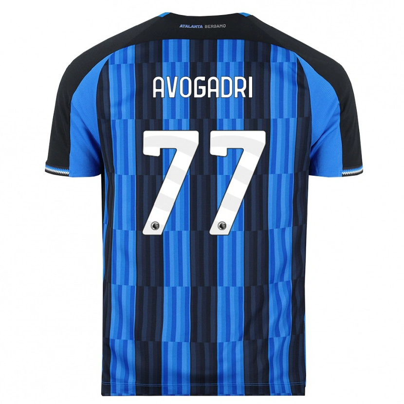 Danxen Damen Lorenzo Avogadri #77 Blau Schwarz Rot Heimtrikot Trikot 2026/27 T-Shirt