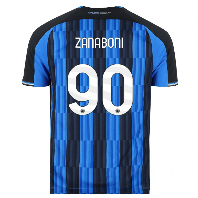 Danxen Damen Emanuele Zanaboni #90 Blau Schwarz Rot Heimtrikot Trikot 2026/27 T-Shirt
