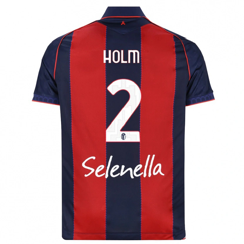 Danxen Damen Emil Holm #2 Königsblau Rot Weiß Heimtrikot Trikot 2026/27 T-Shirt