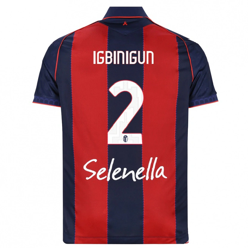 Danxen Damen James Igbinigun #2 Königsblau Rot Weiß Heimtrikot Trikot 2026/27 T-Shirt