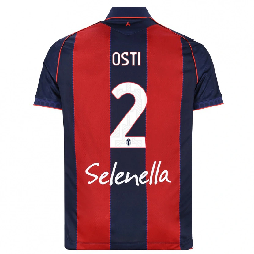 Danxen Damen Gabriele Osti #2 Königsblau Rot Weiß Heimtrikot Trikot 2026/27 T-Shirt