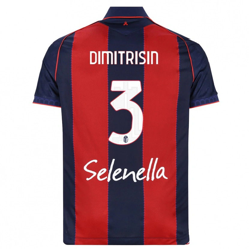 Danxen Damen Danila Dimitrișin #3 Königsblau Rot Weiß Heimtrikot Trikot 2026/27 T-Shirt