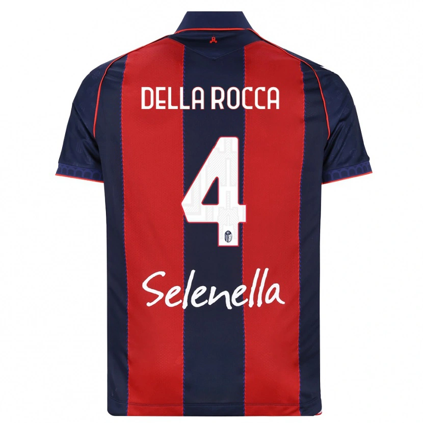 Danxen Damen Manuel Della Rocca #4 Königsblau Rot Weiß Heimtrikot Trikot 2026/27 T-Shirt