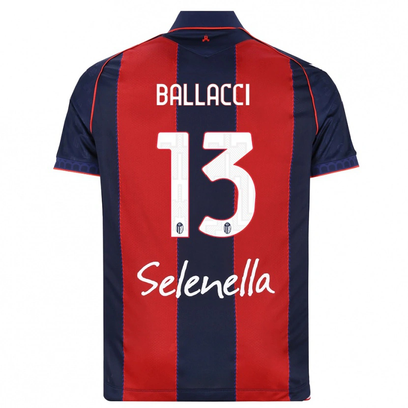 Danxen Damen Edoardo Ballacci #13 Königsblau Rot Weiß Heimtrikot Trikot 2026/27 T-Shirt