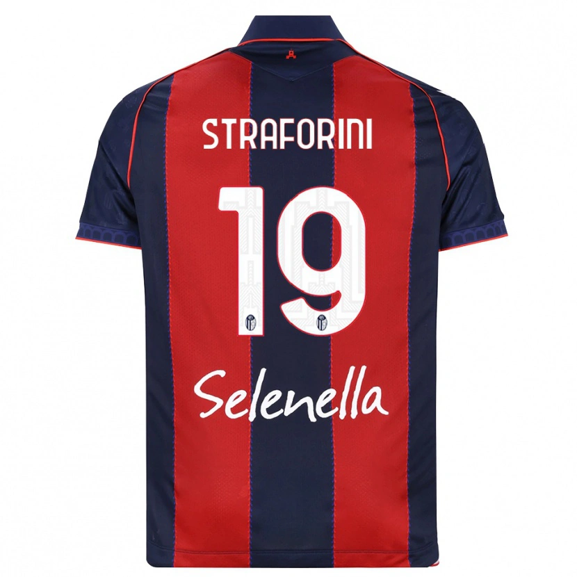 Danxen Damen Rino Straforini #19 Königsblau Rot Weiß Heimtrikot Trikot 2026/27 T-Shirt