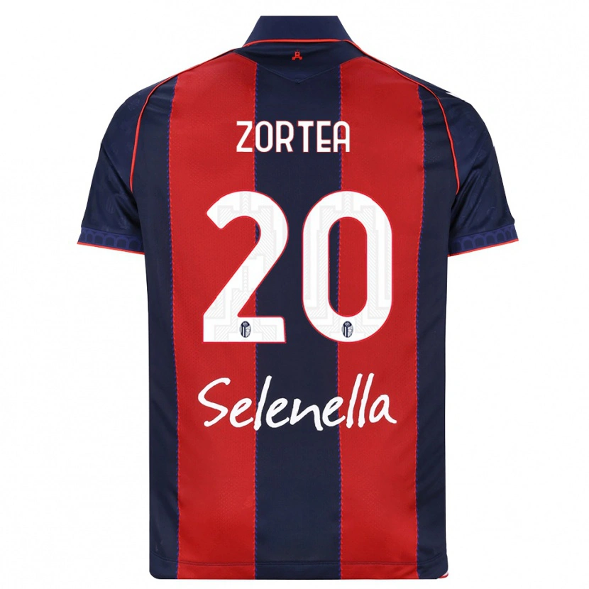 Danxen Damen Nadir Zortea #20 Königsblau Rot Weiß Heimtrikot Trikot 2026/27 T-Shirt