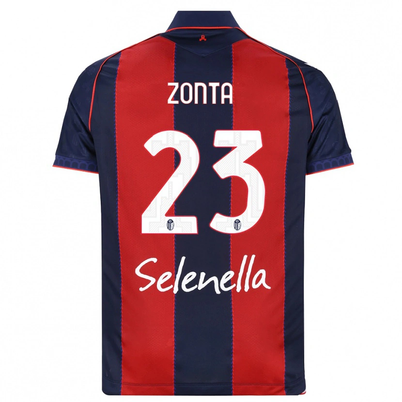 Danxen Damen Alessandro Zonta #23 Königsblau Rot Weiß Heimtrikot Trikot 2026/27 T-Shirt