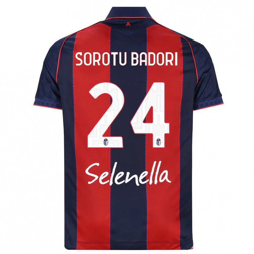 Danxen Damen Kwesi Sorotu Badori #24 Königsblau Rot Weiß Heimtrikot Trikot 2026/27 T-Shirt