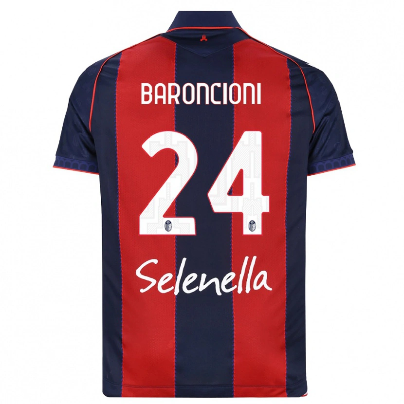 Danxen Damen Davide Baroncioni #24 Königsblau Rot Weiß Heimtrikot Trikot 2026/27 T-Shirt