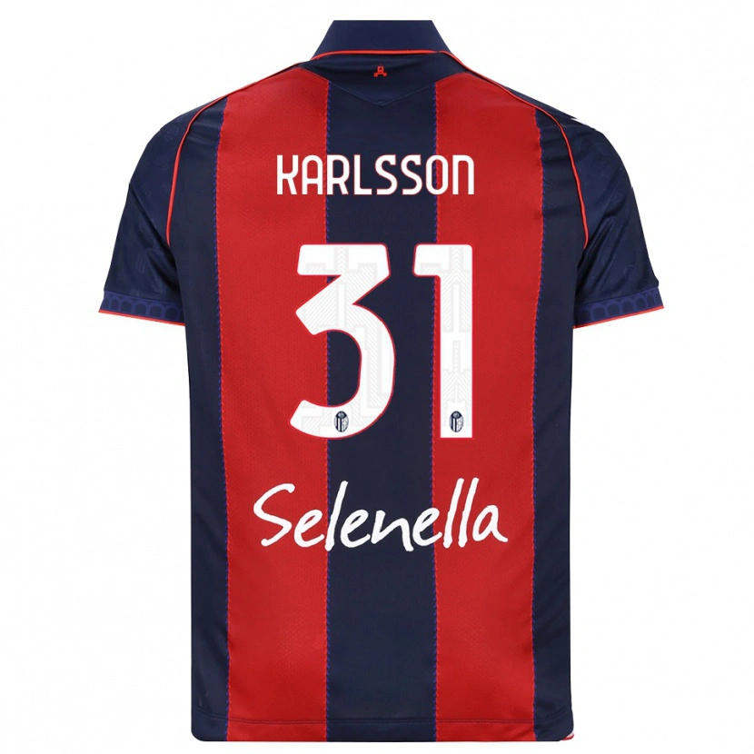 Danxen Damen Kazper Karlsson #31 Königsblau Rot Weiß Heimtrikot Trikot 2026/27 T-Shirt