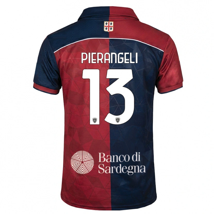 Danxen Damen Luis Pierangeli #13 Burgund Rot Königsblau Heimtrikot Trikot 2026/27 T-Shirt