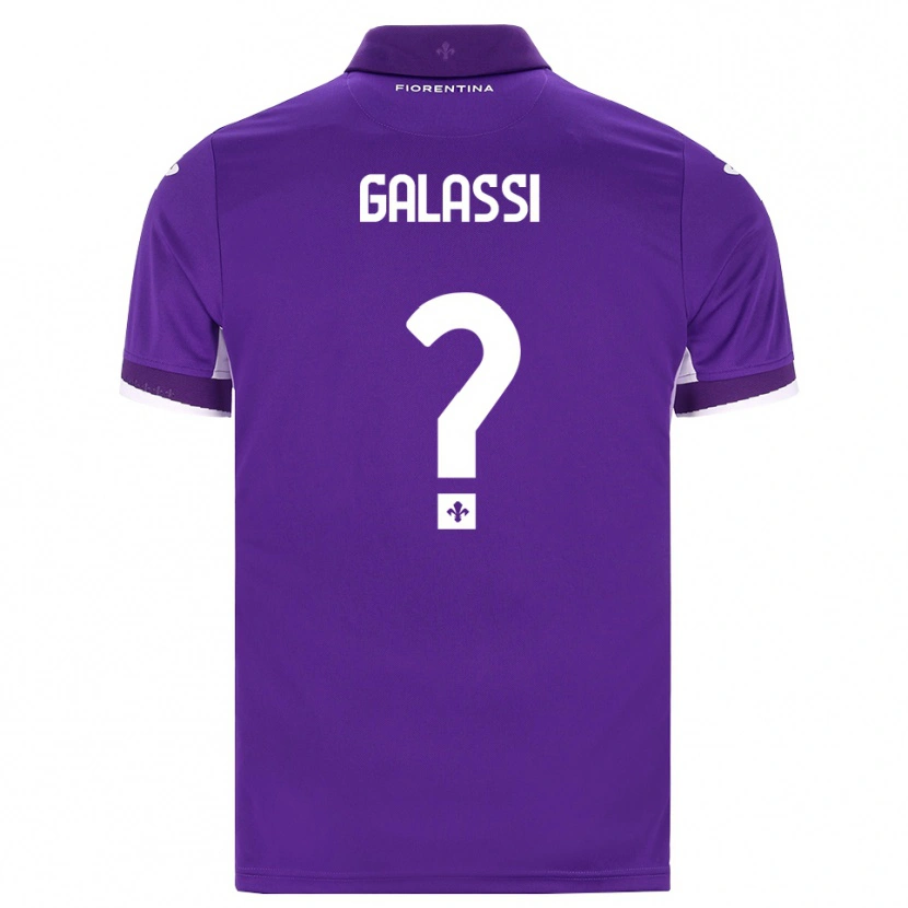 Danxen Damen Andrea Galassi #0 Lila Weiß Pink Heimtrikot Trikot 2026/27 T-Shirt