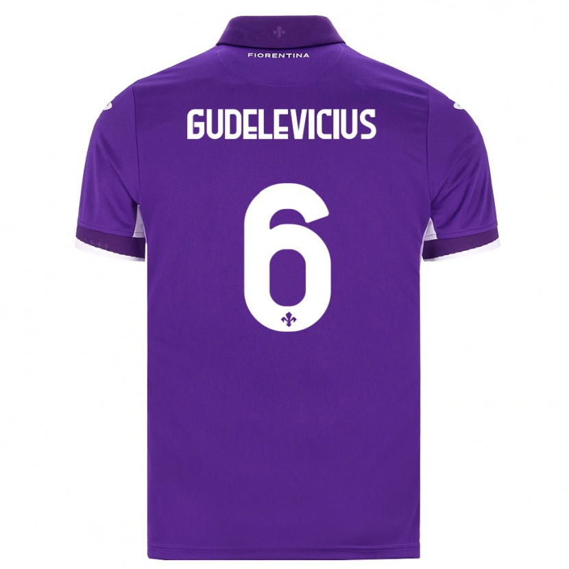 Danxen Damen Ernestas Gudelevicius #6 Lila Weiß Pink Heimtrikot Trikot 2026/27 T-Shirt