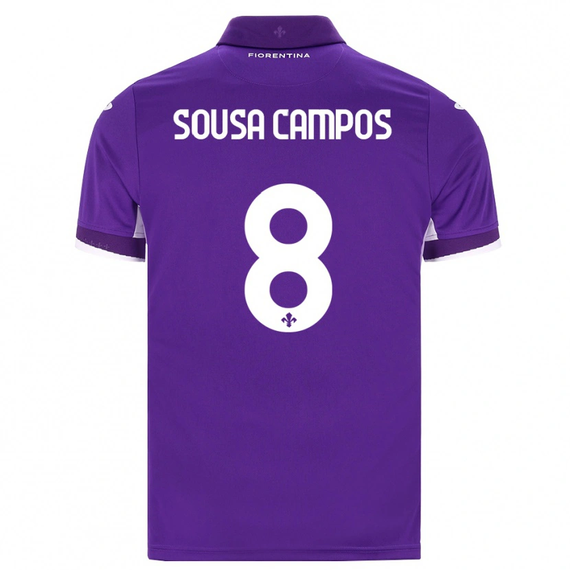 Danxen Damen Matteo Sousa Campos #8 Lila Weiß Pink Heimtrikot Trikot 2026/27 T-Shirt