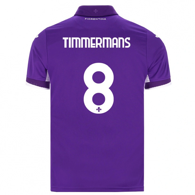 Danxen Damen Loric Timmermans #8 Lila Weiß Pink Heimtrikot Trikot 2026/27 T-Shirt
