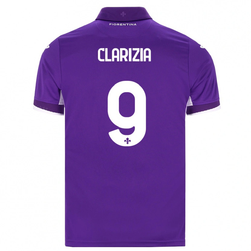 Danxen Damen Leonardo Clarizia #9 Lila Weiß Pink Heimtrikot Trikot 2026/27 T-Shirt